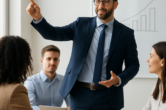 Leadership Abilities to Inspire and Guide illustration