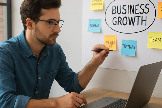 Scaling Your Freelance Business for Future Growth illustration