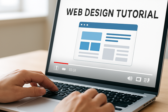 Building Your Web Design Skills with Online Resources illustration