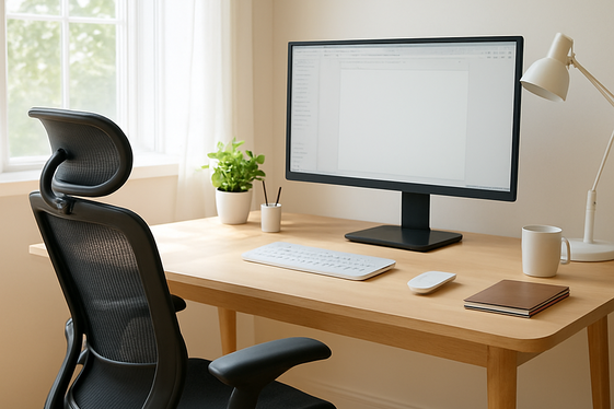 Setting Up Your Home Workspace for Maximum Productivity illustration