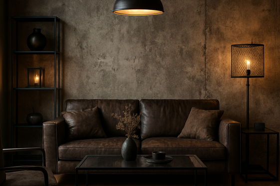 Textured Concrete Walls for Industrial Chic illustration