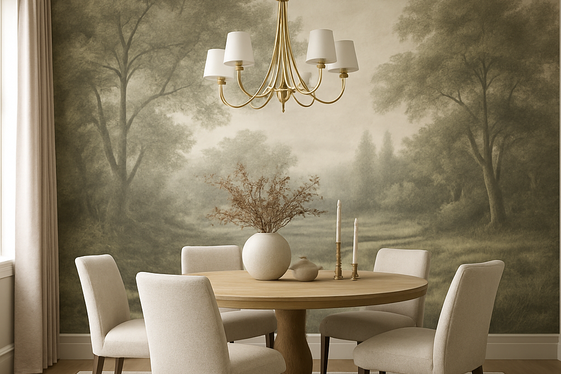 Oversized Wallpaper Murals for Drama illustration