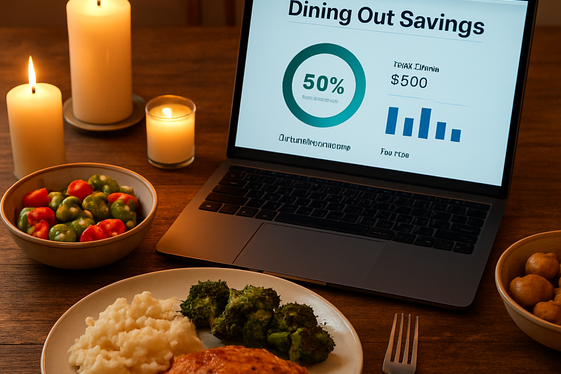 Limit Dining Out and Entertainment Costs illustration