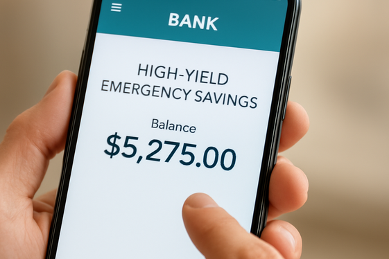 Create a Dedicated Emergency Fund Account illustration