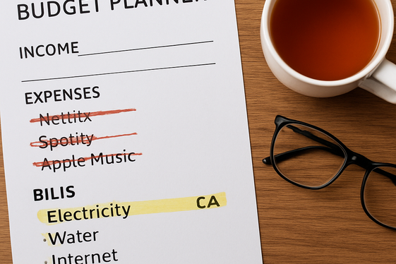 Cut Unnecessary Monthly Expenses illustration