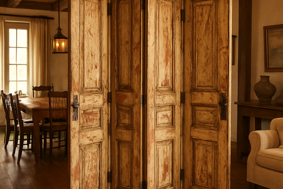 Repurposed Vintage Doors: Unique and Timeless illustration