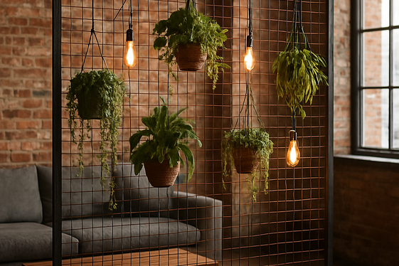 Wire Mesh Dividers for Industrial Edge illustration