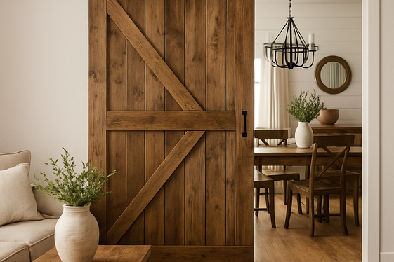Sliding Barn Doors for Rustic Charm illustration