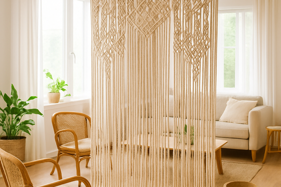 Macramé Panels for Boho Vibes illustration