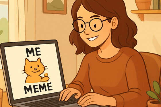 Create and Sell Custom Memes on Freelance Platforms illustration