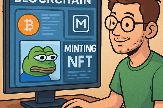 Create and Sell Meme NFTs illustration