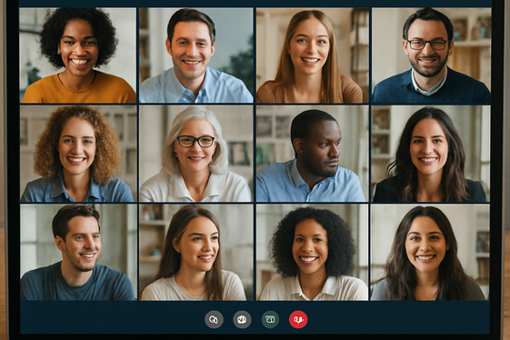 Attending Virtual Writing Conferences illustration