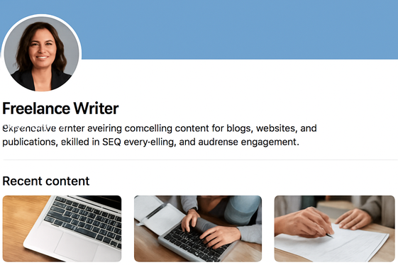 Utilizing LinkedIn to Showcase Your Writing Skills illustration