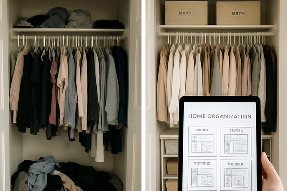 Create and Sell Custom Home Organization Plans illustration