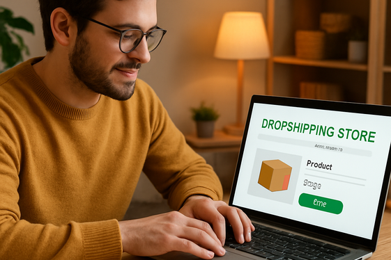 Launch a Dropshipping Store illustration
