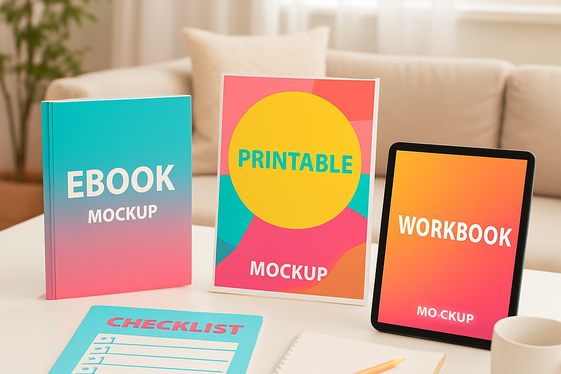 Create and Sell Digital Products Online illustration