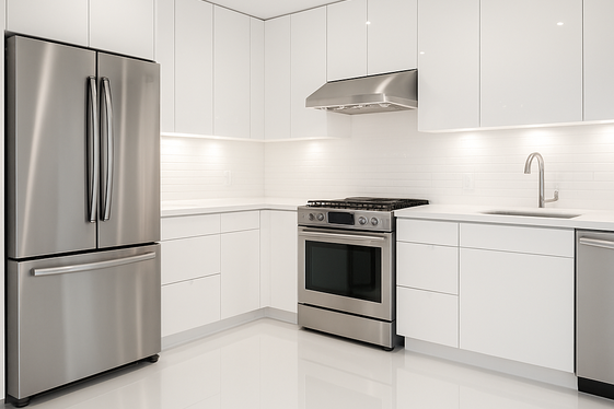 High-Gloss White Epoxy Floors illustration