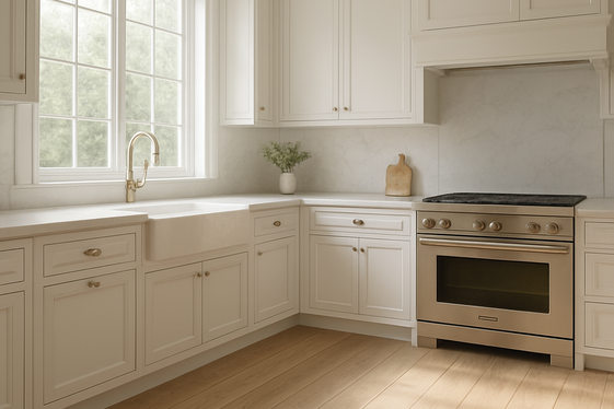 Classic White Oak Hardwood Flooring illustration