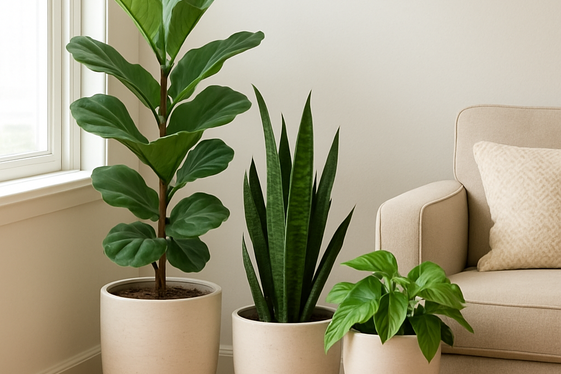 Greenery: Plants That Thrive Indoors illustration