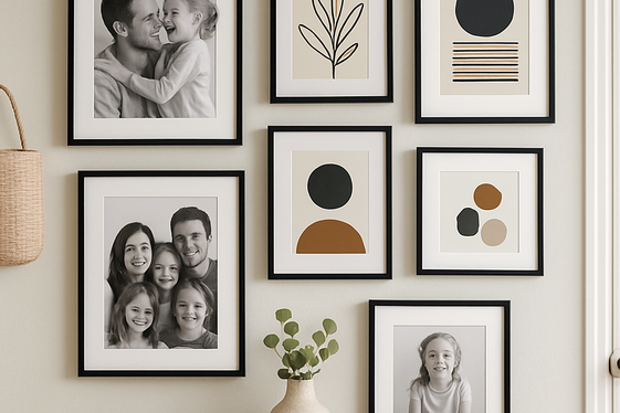 Personalize with Family Photos and Artwork illustration