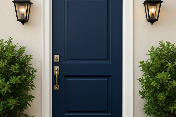 Use Bold and Bright Door Paint Ideas illustration