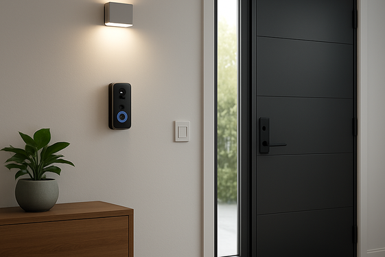 Incorporate Smart Home Tech at the Entryway illustration