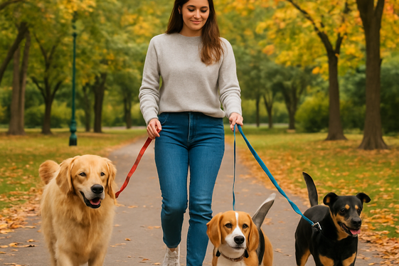 Pet Sitting During Fall Holidays and Vacations illustration
