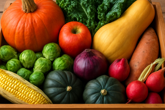 Selling Fall Harvest CSA Boxes illustration