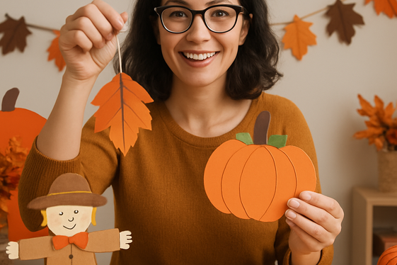 Hosting Virtual Fall Craft Workshops illustration