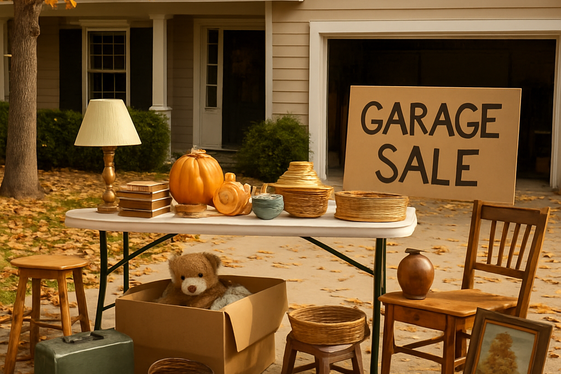 Organizing Garage Sales and Estate Sales illustration