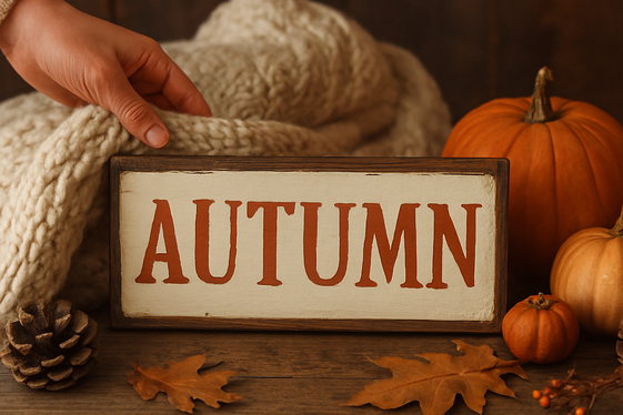 Creating and Selling Fall Home Decor Online illustration