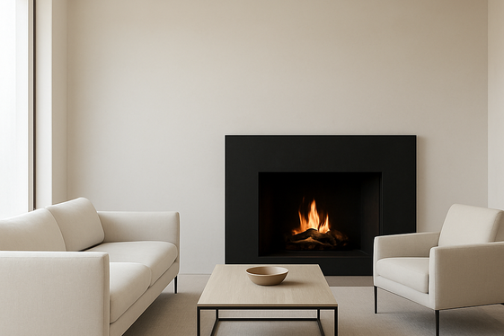 Go Modern with a Sleek Minimalist Fireplace illustration