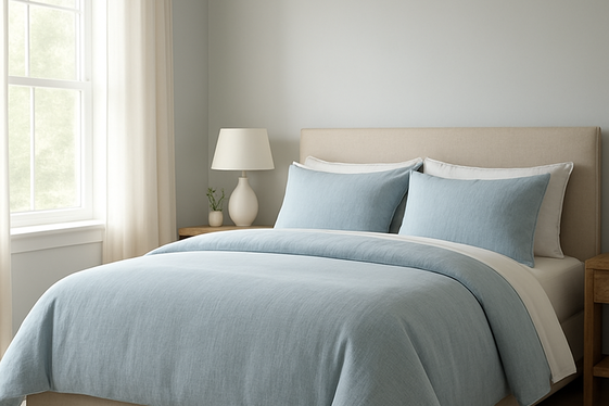 Choosing the Right Shades of Gray and Blue for Your Bedroom illustration