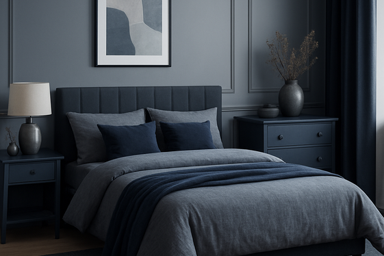 How to Mix Cool and Warm Tones of Gray and Blue illustration