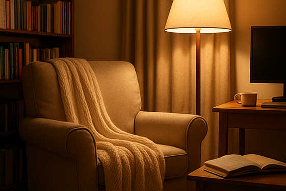 Set Up a Cozy Reading Nook illustration