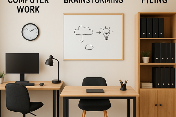 Create Zones for Different Work Activities illustration