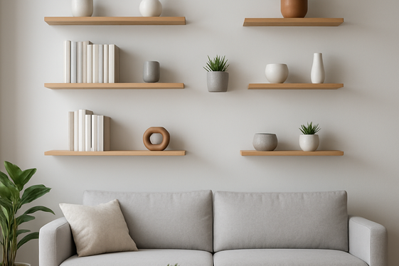 Floating Shelves to Blend Storage and Style illustration