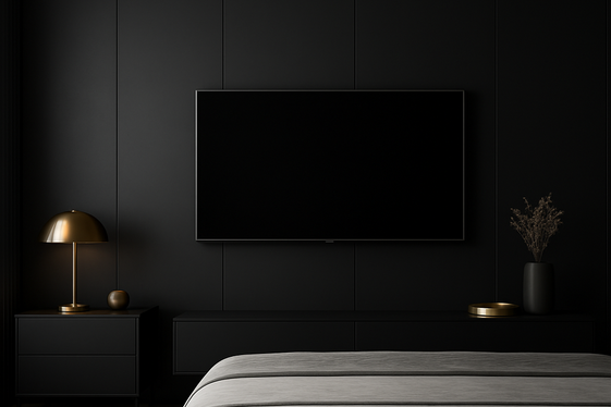 Matte Black Paneling for Sleek Modernism illustration