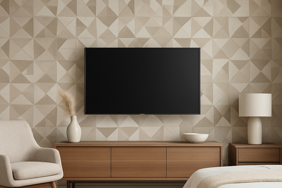 Geometric Patterned Wallpaper for a Bold Statement illustration