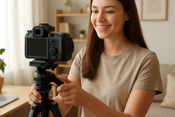 Content Creation: Blogging and Vlogging illustration