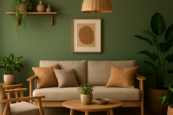 Earthy Greens for a Natural, Inviting Touch illustration