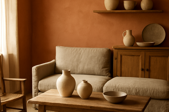 Warm Terracotta for Rustic Elegance illustration