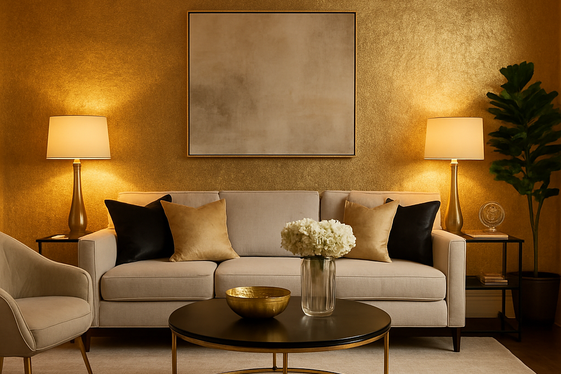 Metallic Paint for a Glamorous Touch illustration