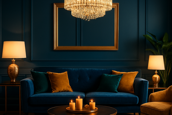 Rich Jewel Tones for a Luxury Feel illustration