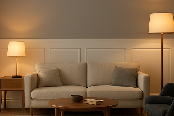Two-Tone Walls for Stylish Contrast illustration