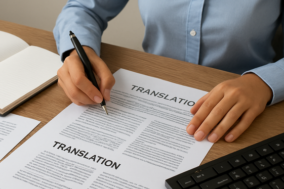 Translation Transcription: For Bilingual Beginners illustration