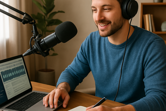 Podcast and Webinar Editing: Beyond Just Transcribing illustration