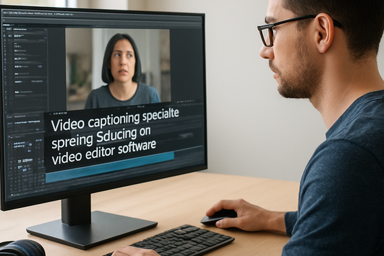 Video Captioning: Combine Watching and Typing Skills illustration