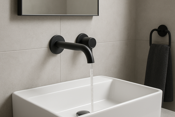 Install Wall-Mounted Faucets illustration
