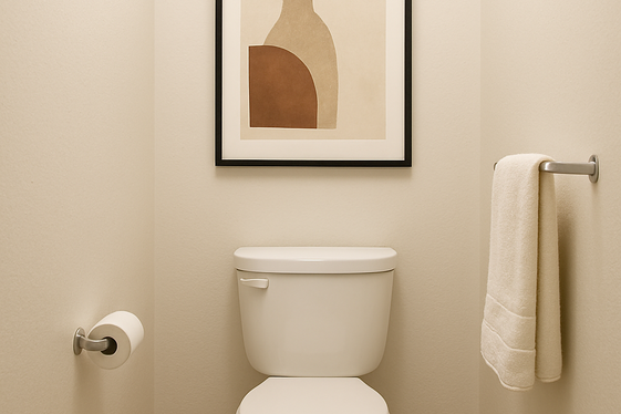 Hang Art to Draw the Eye Upward illustration